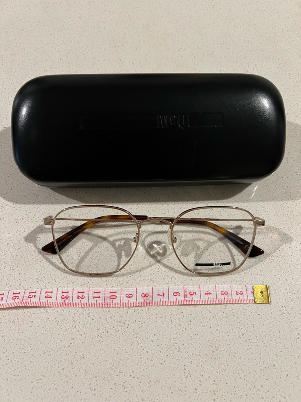 Alexander McQueen non prescription glasses